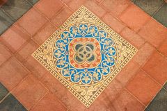 Minton floor tile