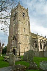 The 15th century west tower of St Michaels, Highworth