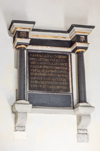 Elizabeth Kete memorial, 1630