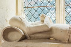 Hitchin, St Mary's Church, Sir Edward de Kendale effigy, 1374