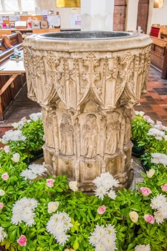 The 15th-century font