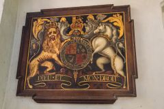 The royal coat of arms