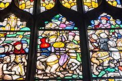Detail of the Chaucer window