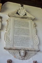 Edmond Hobart memorial, 1666