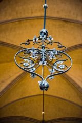 Hanging decoration in the nave