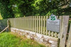 Holystone Lady's Well, The entrance to the Lady's Well grove