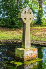 Holystone Lady's Well, The 19th-century Celtic cross