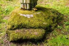 Holystone Lady's Well, The medieval base of the St Paulinus statue