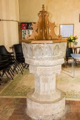 Honing, St Peter & St Paul, The 13th century font