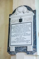 Honing, St Peter & St Paul, Edward Cubitt memorial, d. 1865