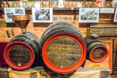 A traditional pub display