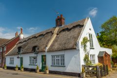 Thatched cottage on Lower Street