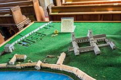 Scale model of St Benet's Abbey