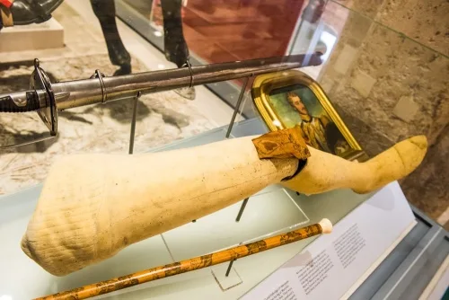 The Marquis of Anglesey's artificial cork leg