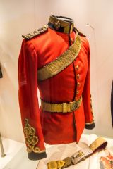 Royal Dragoons officer's full dress tunic