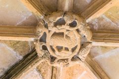 Agnus Dei roof boss, south porch