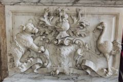 Detail of Paston memorial, north chapel