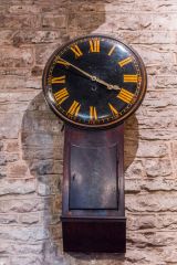 A 1793 Parliament Clock on the north wall