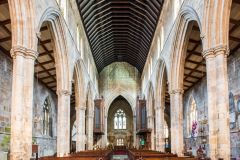 Howden Minster, The Minster interior, looking east