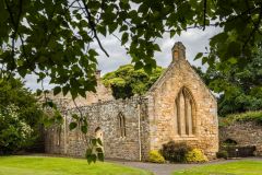 Hulne Priory, The roofless priory infirmary