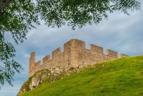 The 18th-century curtain wall