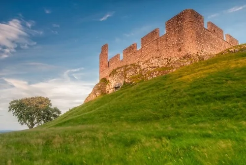 Hume Castle from below