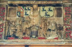 The Weaver memorial, c. 1636