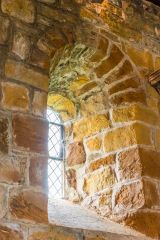 A 12th-century lancet window