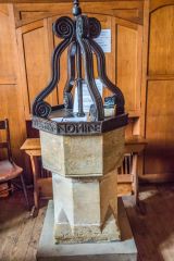 The font and Jacobean cover