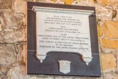 The Goulton family memorial tablet