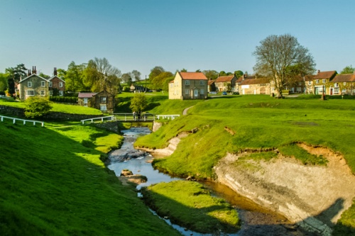 Hutton-le-Hole village green