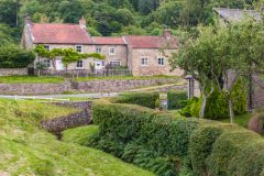 The southern edge of the village green