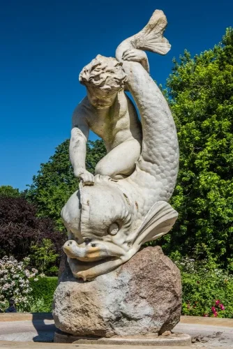 Boy and Dolphin Fountain