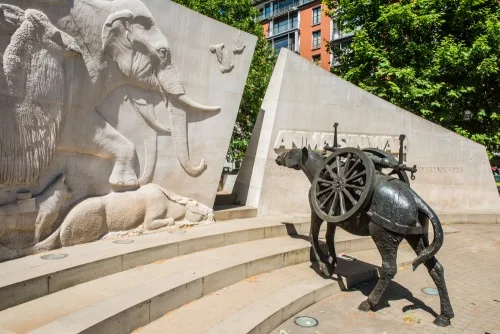Animals in War Memorial