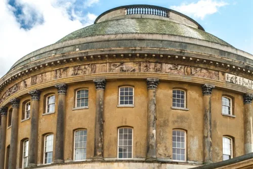The Rotunda dome and frieze