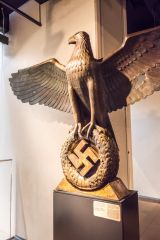 A Nazi bronze eagle from the Chancellery in Berlin