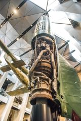 A German WWII V2 rocket