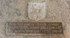 Lady Elizabeth Calthorpe brass (d. 1536)