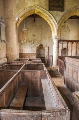 Box pews in the nave