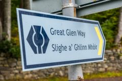 The Great Glen Way signpost