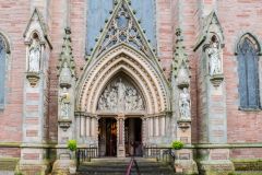 Inverness Cathedral, The Cathedral's west front