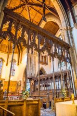 Inverness Cathedral, The chancel screen, by Sir Robert Lorimer