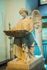 Inverness Cathedral, The beautiful kneeling angel font