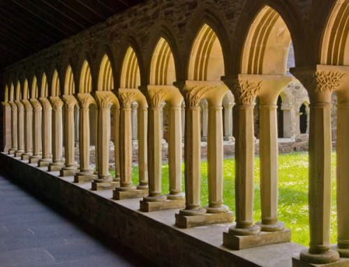 Iona Abbey cloisters