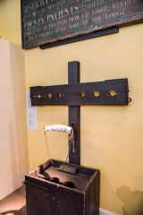 Ipswich Museum, Whipping post from the old Ipswich prison