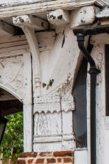 Carving detail on the south side of the gate