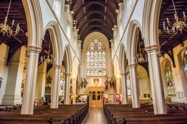 St Mary le Tower church