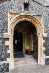 The 15th century porch