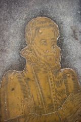 Memorial brass to Thomas Knapp, 1604