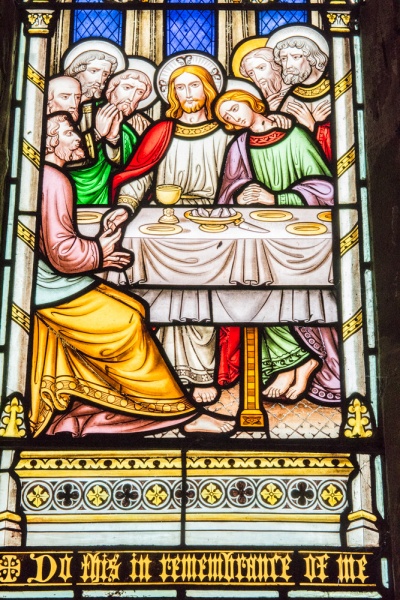 Stained glass by Edward Burne-Jones